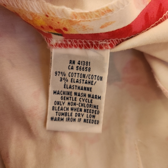 Polo RL floral pants size 2 - Picture 4 of 7